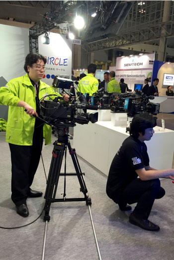 InterBEE2015サークルブースの様子